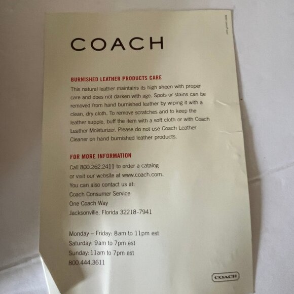 Y2K COACH SOHO HAMPTON SATCHEL BUCKLE LEATHER TWO TONE BAG - Picture 9 of 9